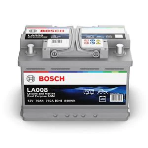 BOSCH LA008 AGM LEISURE BATTERY 0092LA0080