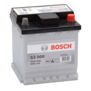 Bosch S3 000 CAR BATTERY 12V 40AH TYPE 002L S3000