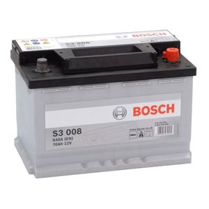 BOSCH S3 008 CAR BATTERY 12V 70AH TYPE 096 S3008