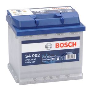 BOSCH S4 002 CAR BATTERY 12V 52AH TYPE 079 S4002