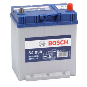 BOSCH S4 030 CAR BATTERY 12V 40AH TYPE 054H S4030