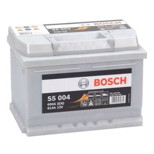 Bosch S5 004 CAR BATTERY 12V 61AH TYPE 075 S5004