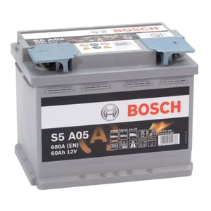 Bosch S5 A05 AGM CAR BATTERY 12V 60AH TYPE 027 S5A05