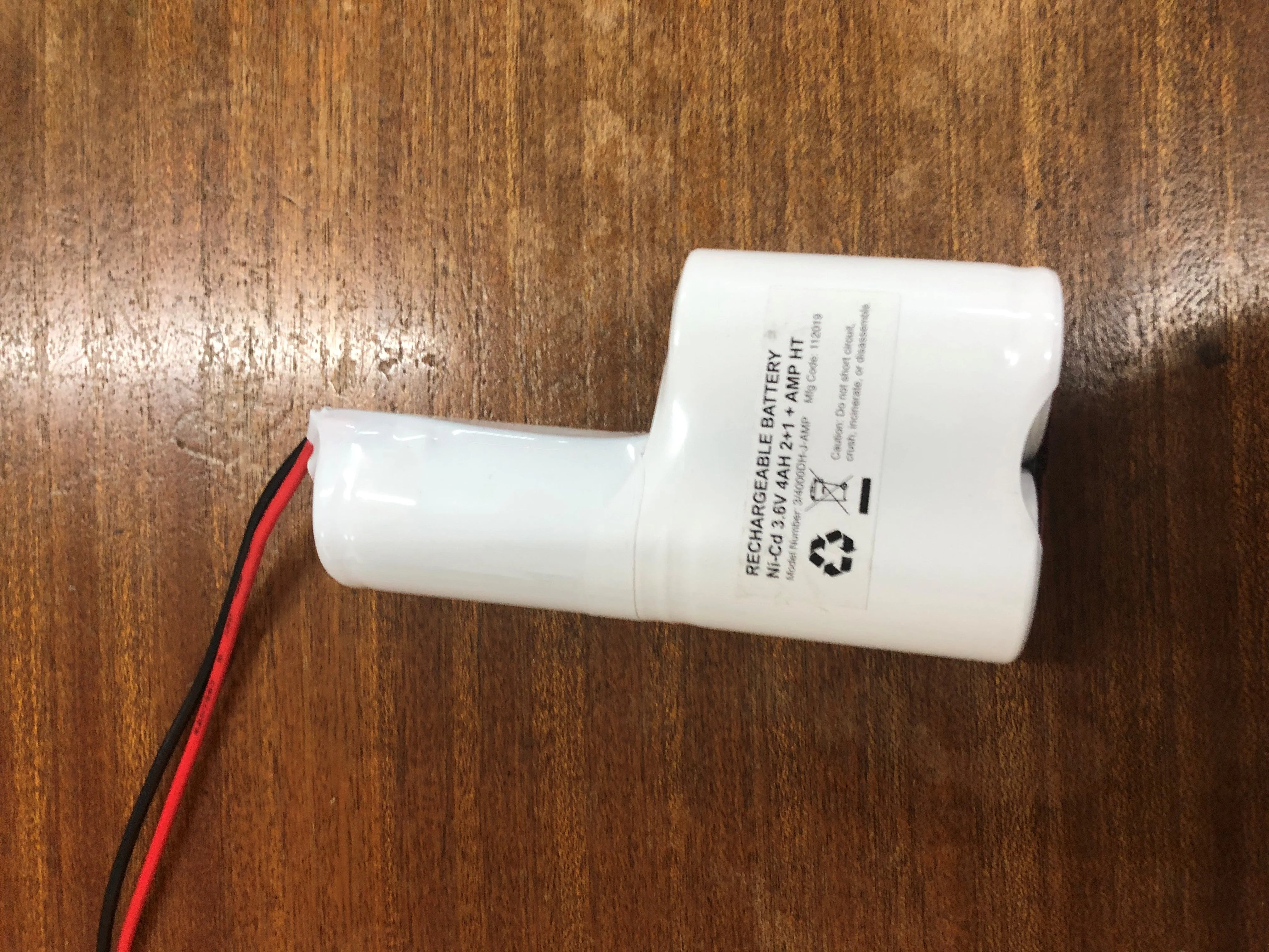 3/4000DHD  2+1 3.6V 4Ah with leads - Image 2