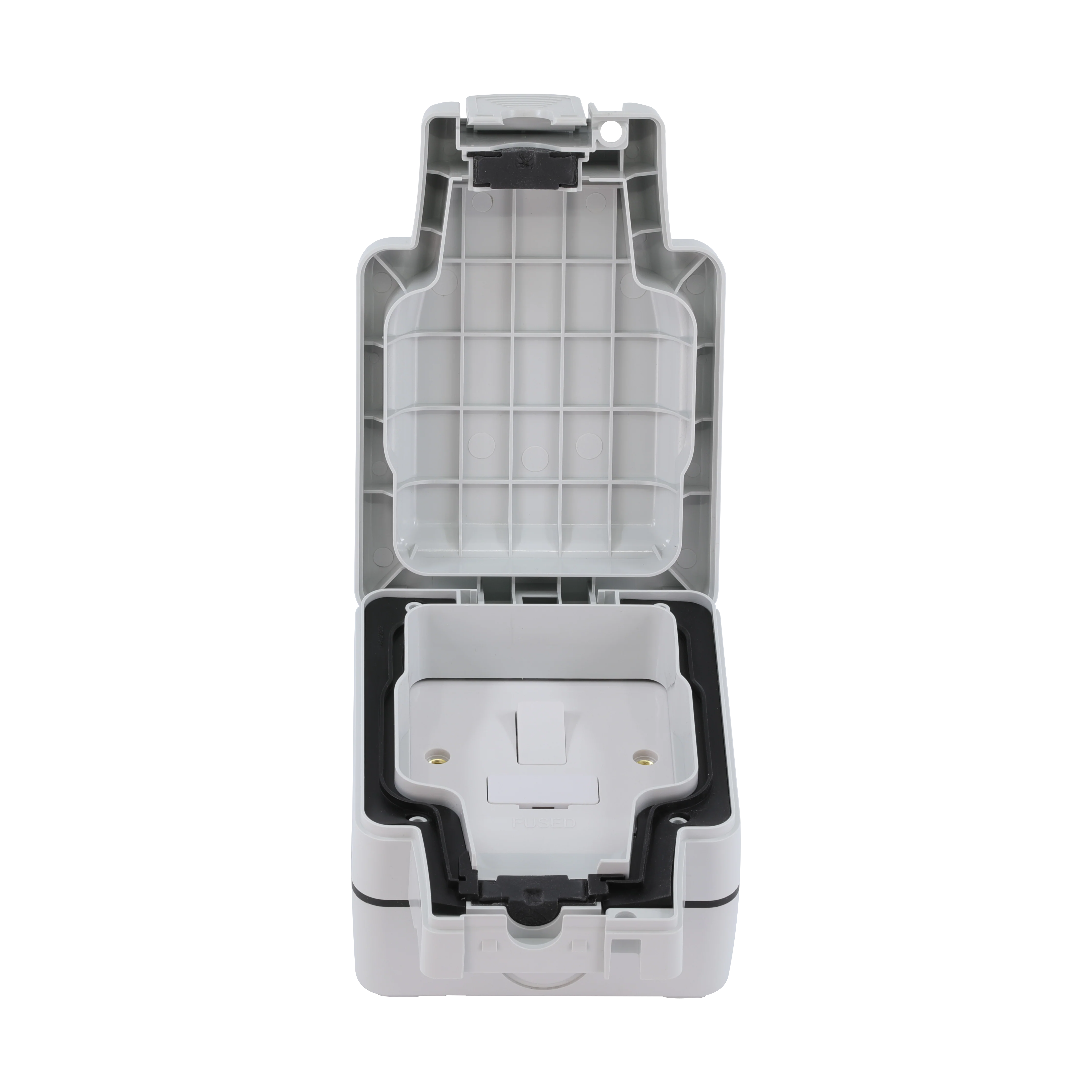 Caradok 1G 13A Weatherproof Switched Spur IP66