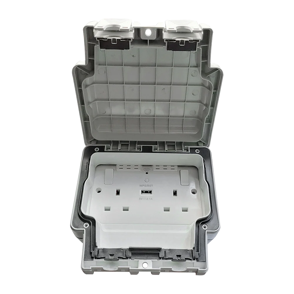 Caradok 2G Wi-Fi Extender Switched Socket USB A IP66