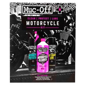 Bundles and Kits MUC-OFF MOTORCYCLE CLEAN PROTECT AND LUBE KIT