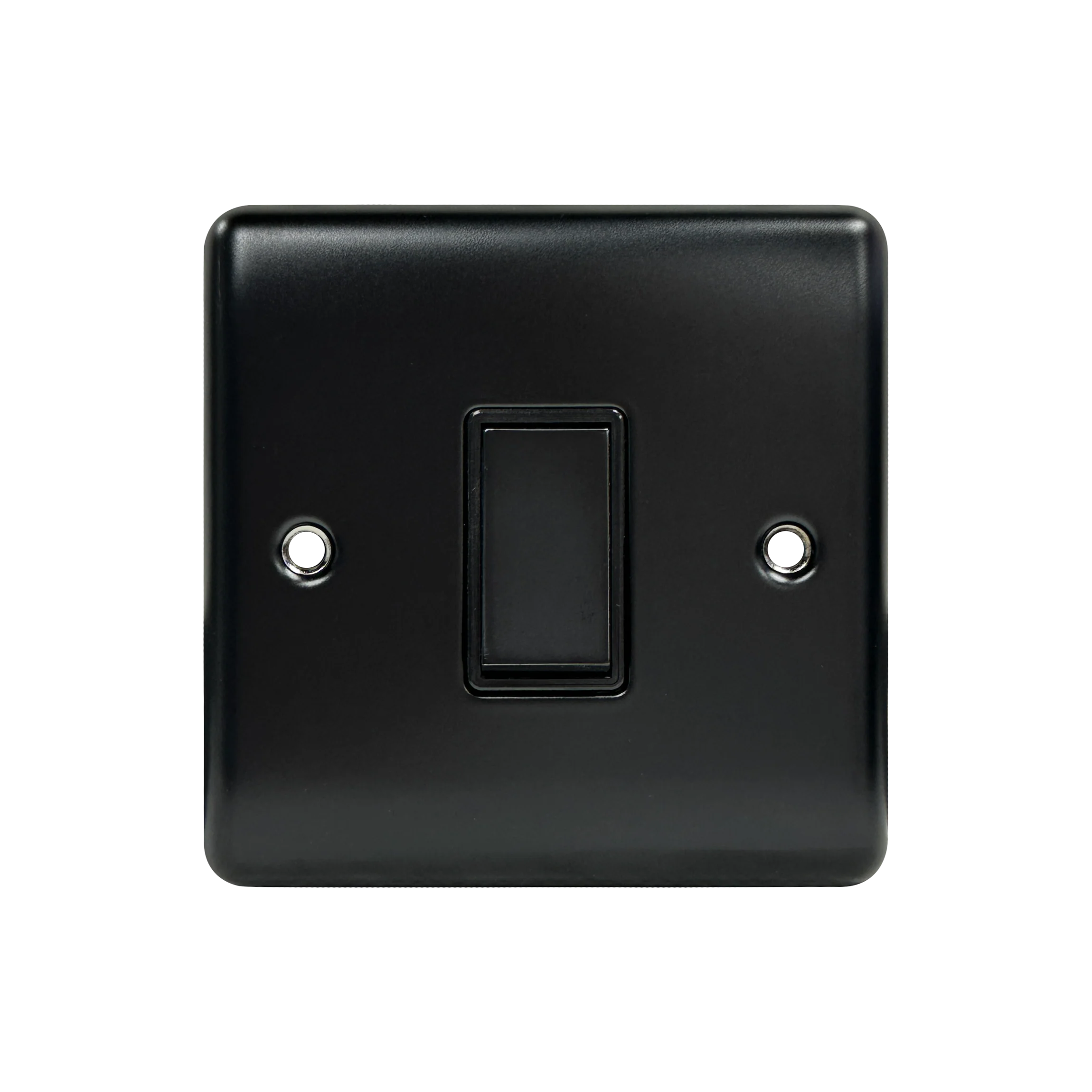 Caradok 1G 2Way 10A Switch Matt Black