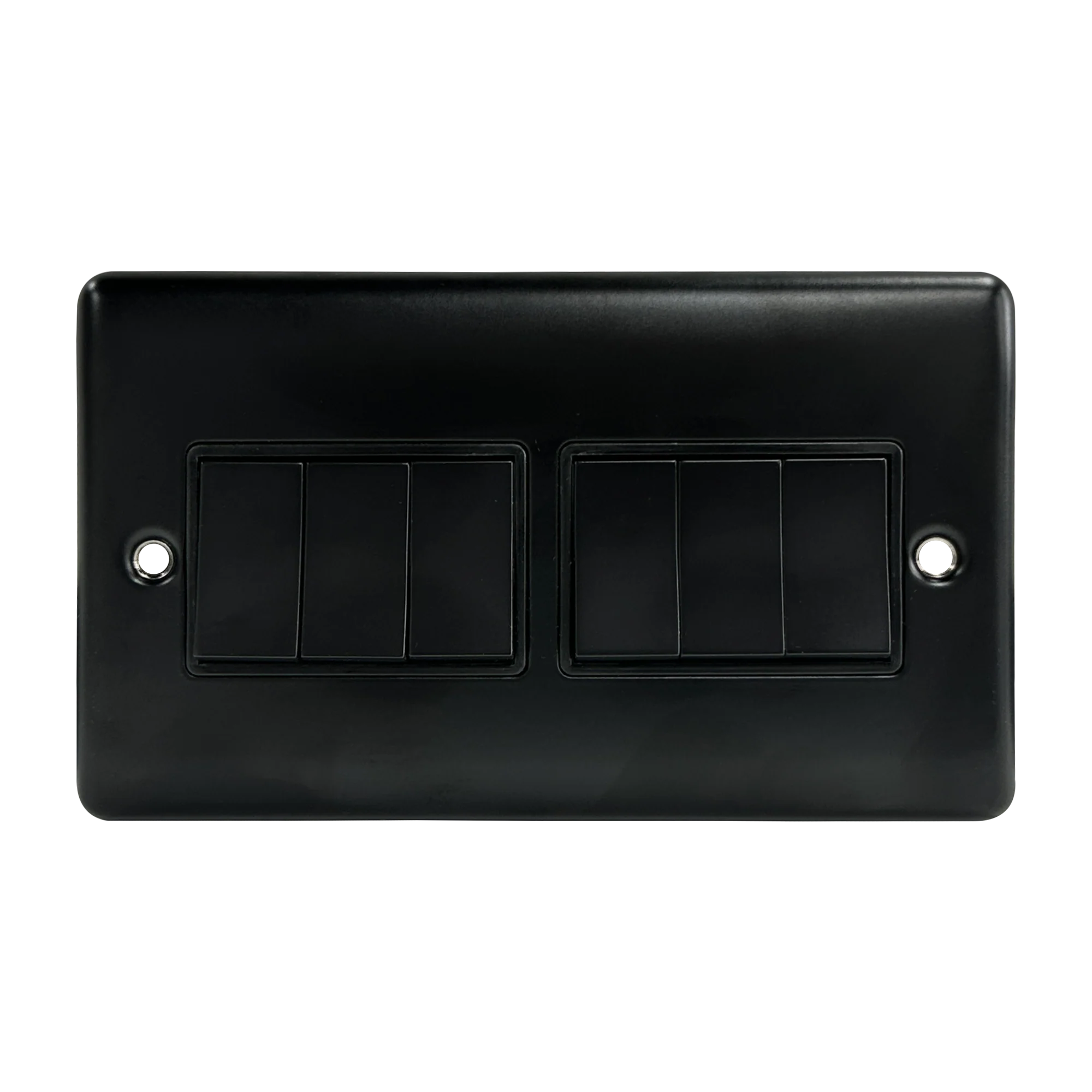Caradok 6G 2Way 10A Switch Matt Black