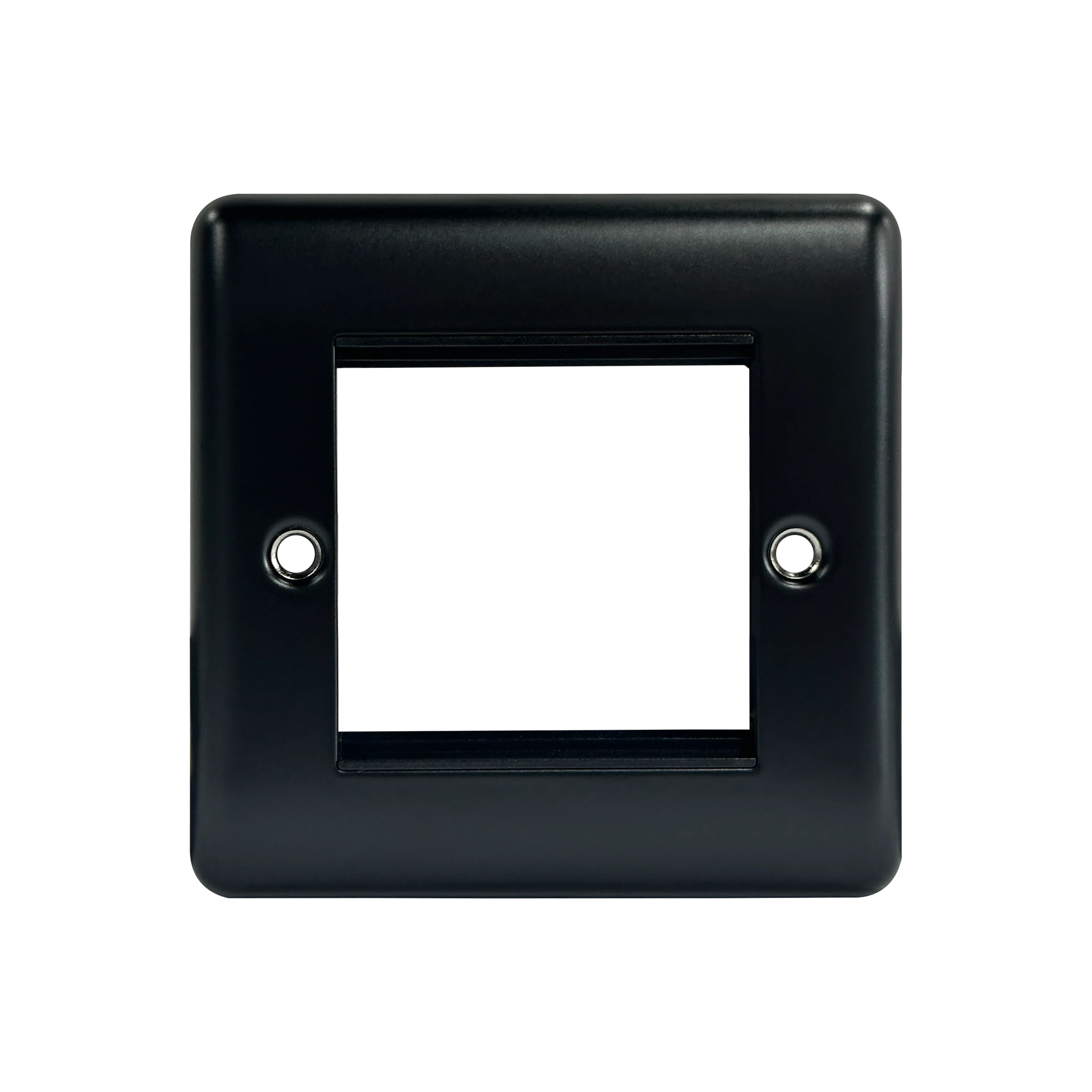 Caradok 1G 2 Module Data Plate Matt Black