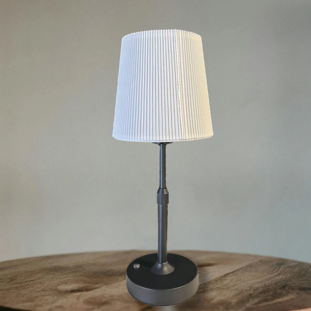 Caradok - The Callington - Cordless LED Dimmable USB Stainless Steel Rechargeable Table Lamp 5200mAh - Image 2