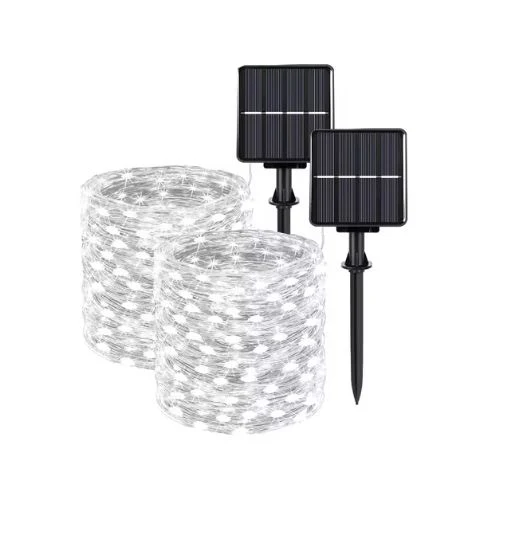 Caradok Solar String Lights Outdoor - 8 Lighting Modes - Extra Long Up to 30m with 300 LEDs - IP65 Waterproof Fairy Lights - Image 11