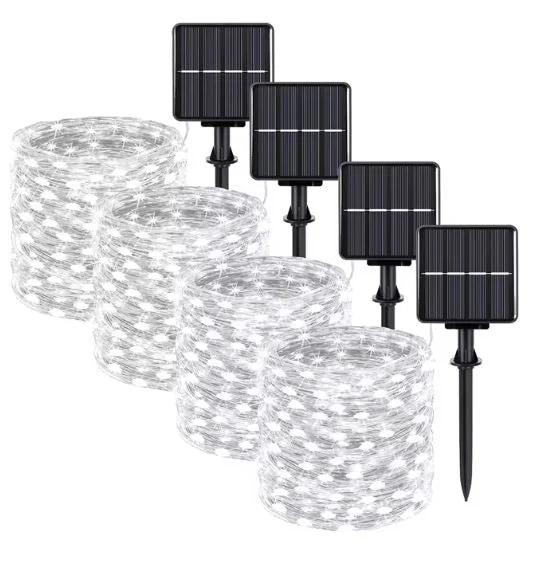 Caradok Solar String Lights Outdoor - 8 Lighting Modes - Extra Long Up to 30m with 300 LEDs - IP65 Waterproof Fairy Lights - Image 12