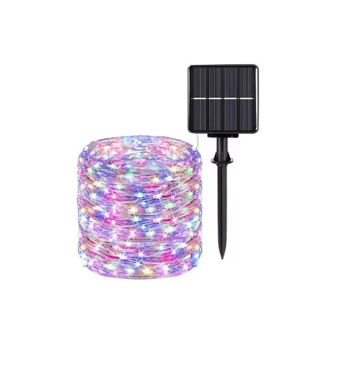 Caradok Solar String Lights Outdoor - 8 Lighting Modes - Extra Long Up to 30m with 300 LEDs - IP65 Waterproof Fairy Lights - Image 7