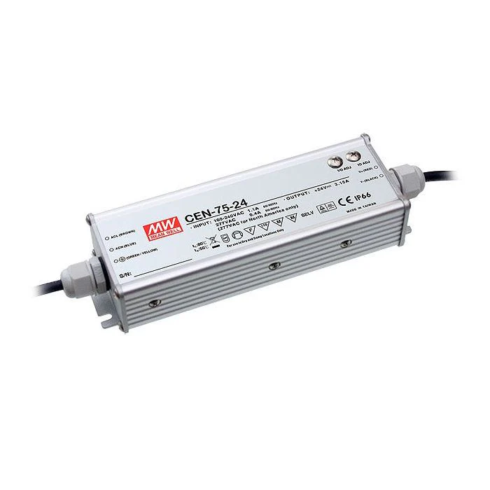 CEN-75-S - Mean Well CEN-75 Series LED Driver 75W 15V – 54V