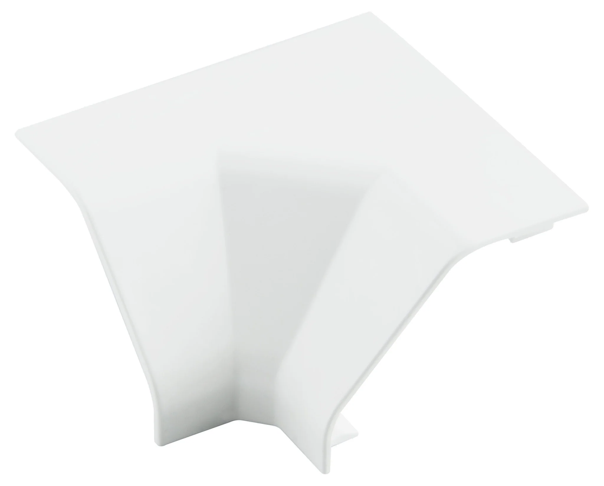 BG CM3CSC SKIRTING 3 COMPARTMENT TRUNKING INTERNAL CORNER