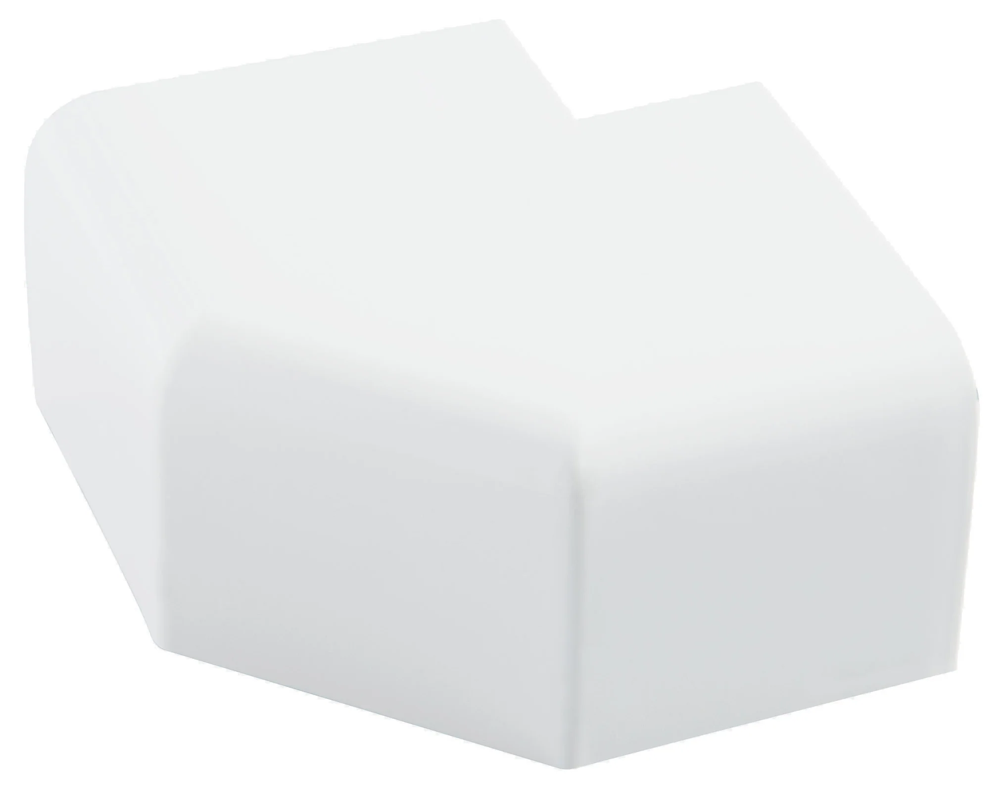 BG CM3CSEC SKIRTING 3 COMPARTMENT TRUNKING EXTERNAL CORNER
