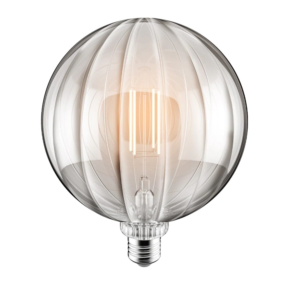 Crompton 21877 LED Decorative Solis Globe G150 Clear 4.9W 1800K ES-E27