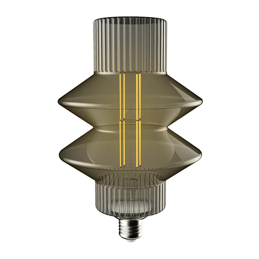Crompton 21938 LED Decorative Lantern 150 Smoke 4.5W 1800K ES-E27