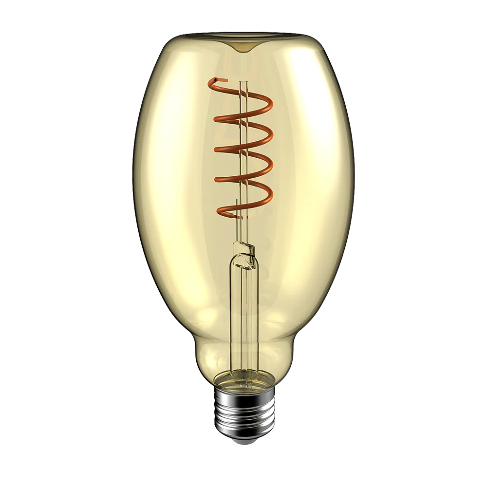 Crompton 22034 LED Decorative Aureum Tumbler G90 Golden 4W 1800K ES-E27