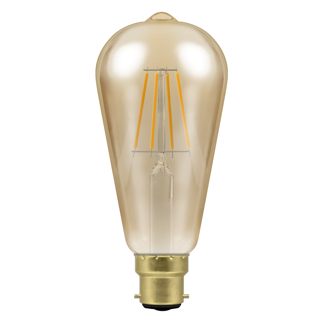 Crompton 4221-1 LED Decorative ST64 Antique Dimmable 4.5W 2200K BC-B22