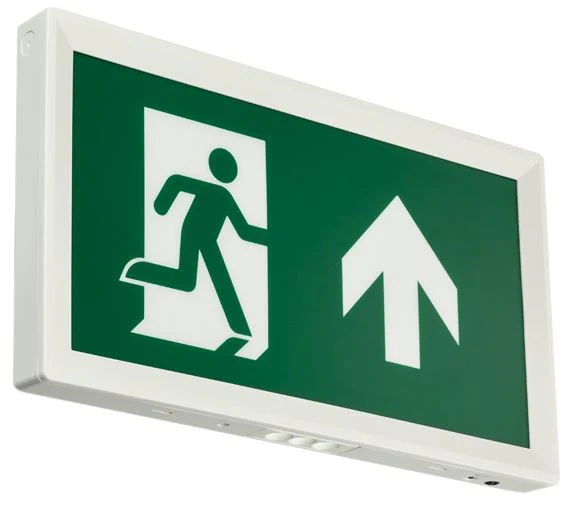 EcoLink LED Emergency Exit Sign Wall Mount Slim 4W 3HR