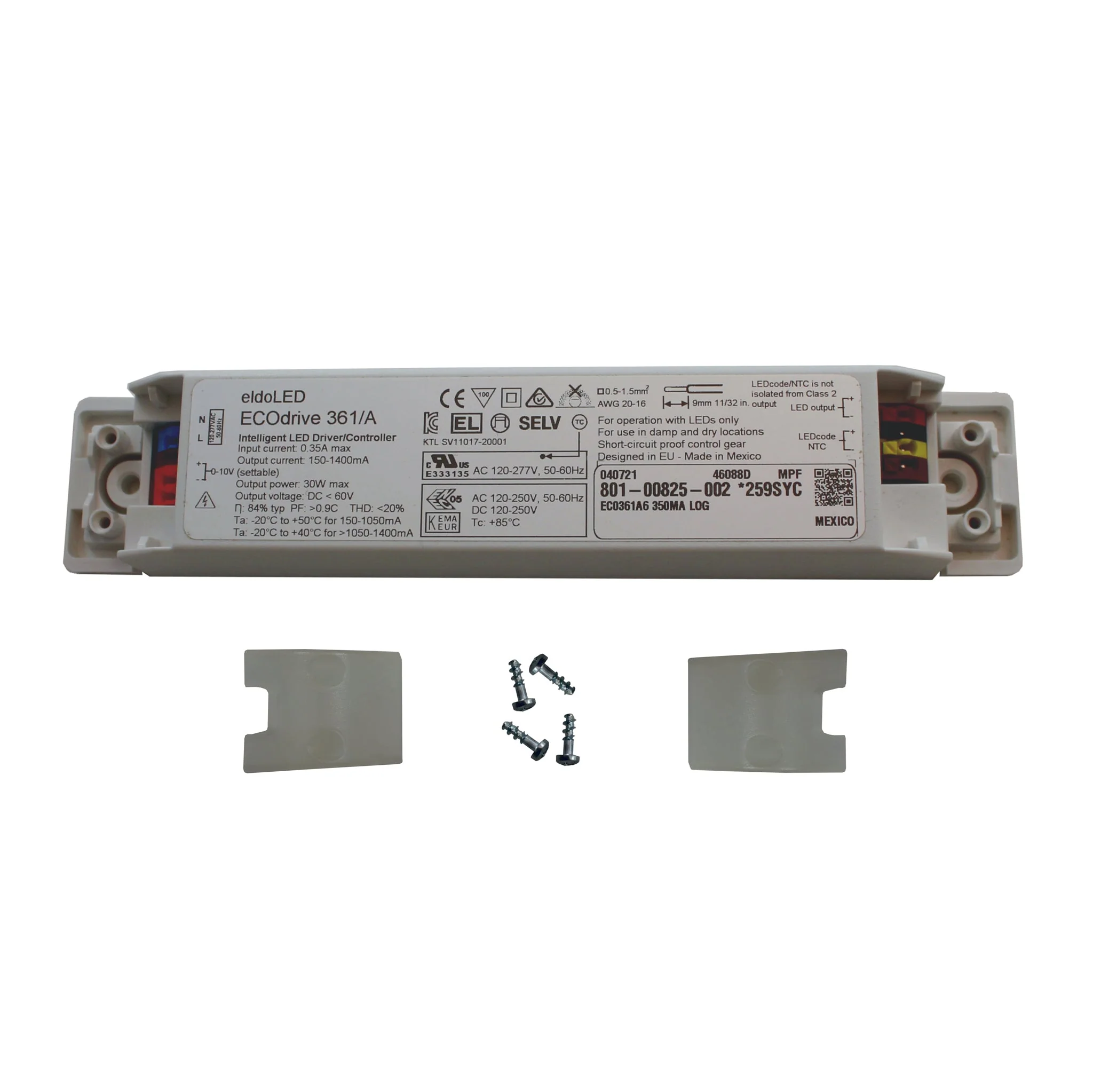 eldoLED ECOdrive 361/A6 - 30w 0-10V dimmable constant current LED driver - Image 4