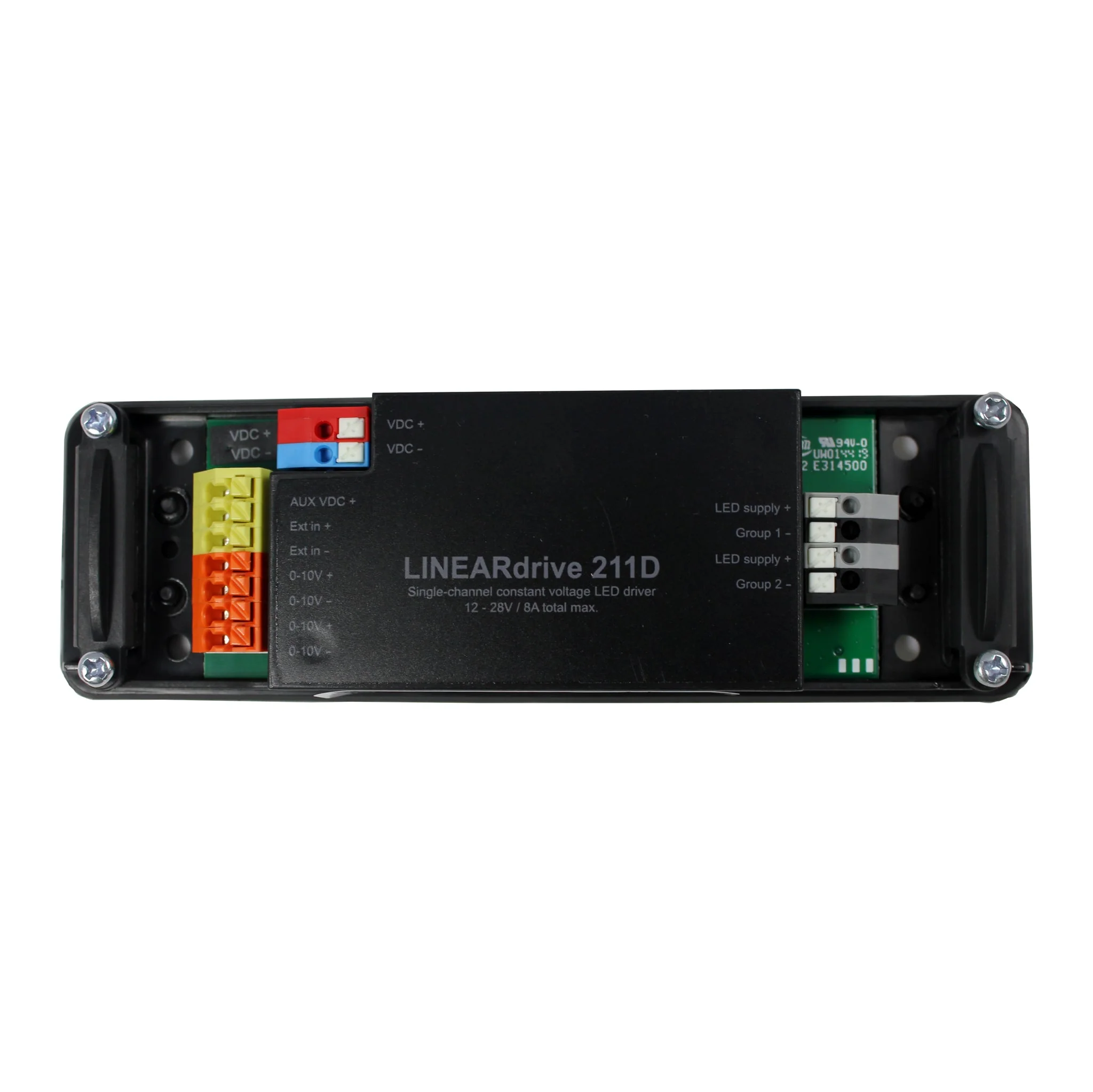 eldoLED LINEARdrive 211D – 8A (12/24v) 0-10v dimmable constant voltage LED driver - Image 2