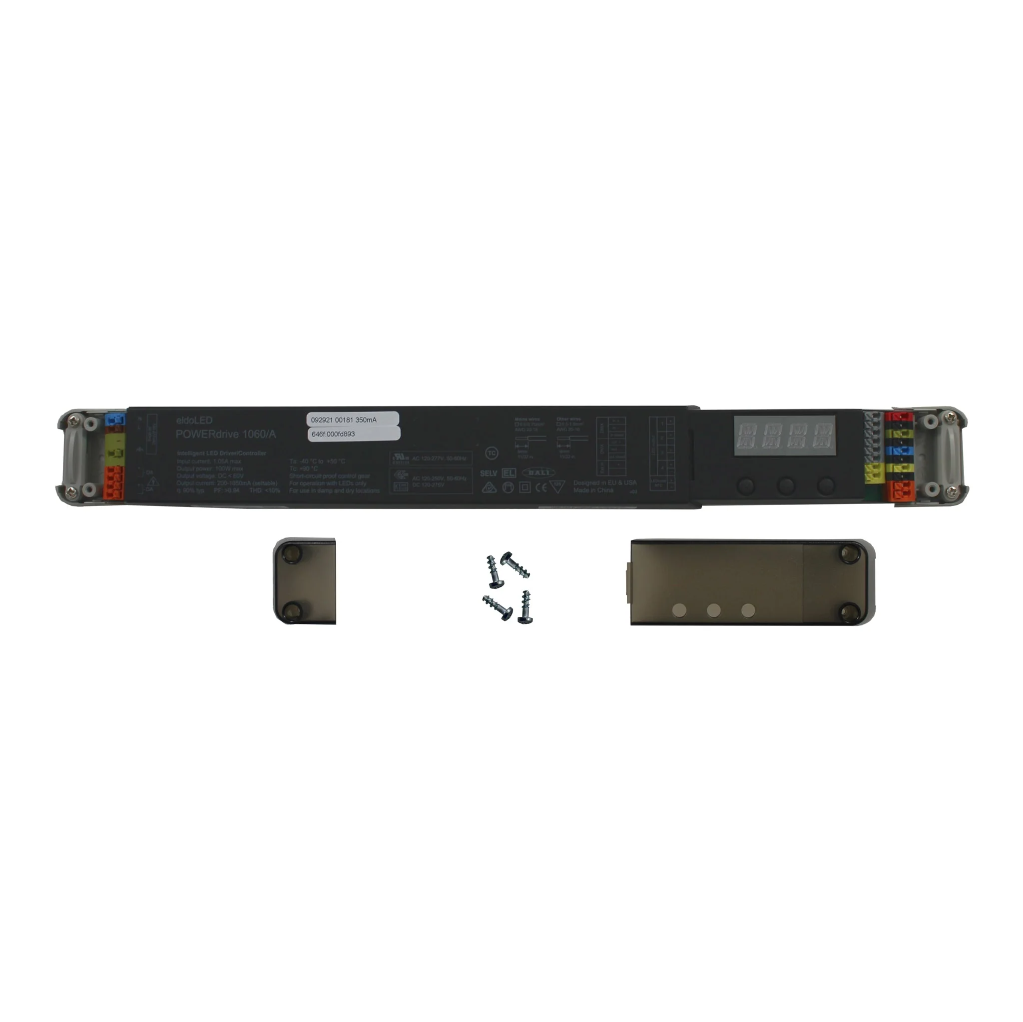 eldoLED POWERdrive 1060/A -100w, 4 output DALI/DMX dimmable constant current LED driver with configuration - Image 4