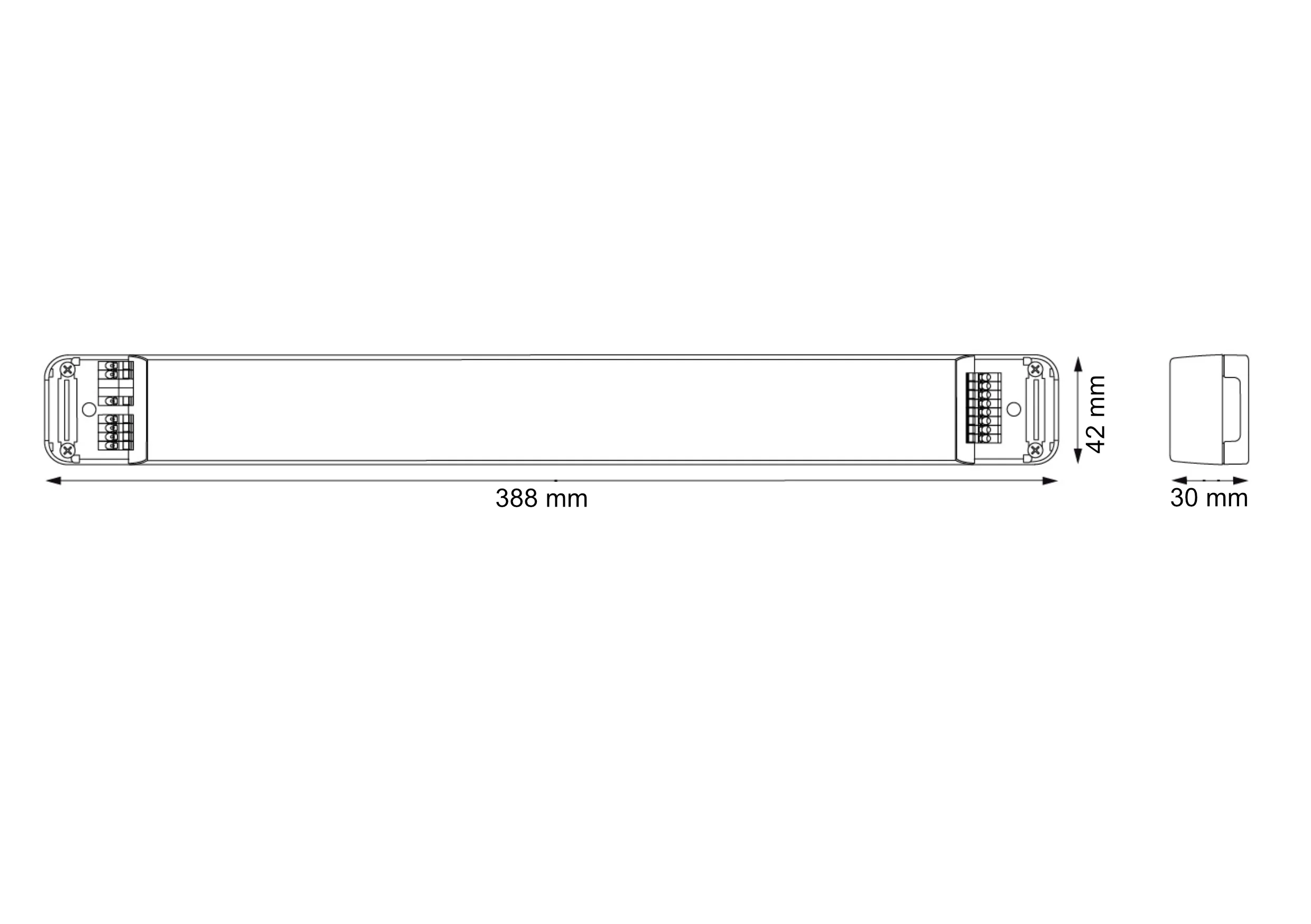 eldoLED POWERdrive 1060/A -100w, 4 output DALI/DMX dimmable constant current LED driver with configuration - Image 5