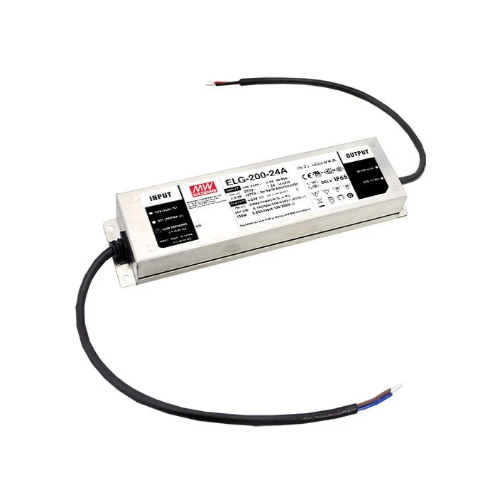 ELG-200-S - Mean Well ELG-200 Series LED Driver 192-201.6W 12-54V