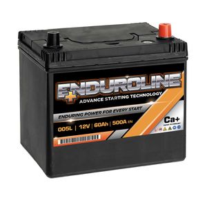 Enduroline 005L CAR BATTERY 12V 60AH