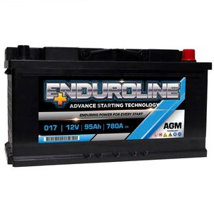 Enduroline 017 AGM START STOP CAR BATTERY 95AH