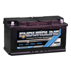 Enduroline 019 AGM START STOP CAR BATTERY 95AH