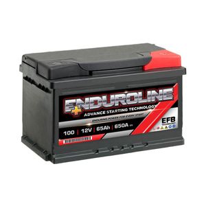 Enduroline 100 EFB START STOP CAR BATTERY 65AH