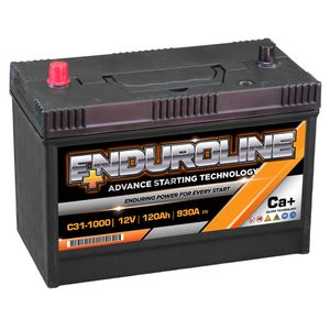Enduroline C31-1000 CAR BATTERY 12V 120AH
