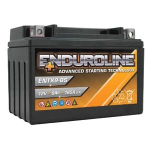 Enduroline ENTX9-BS ADVANCED MOTORCYCLE BATTERY 12V 9AH