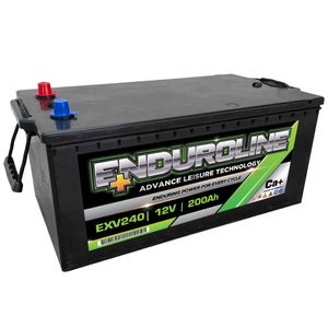 ENDUROLINE EXV240 HEAVY DUTY CALCIUM LEISURE BATTERY 12V