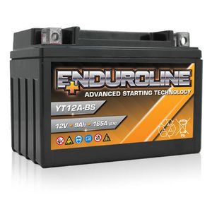 Enduroline YT12A-BS ADVANCED MOTORCYCLE BATTERY 12V