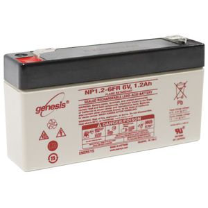 Enersys Genesis NP1.2-6FR SLA Battery 6v 1.2Ah