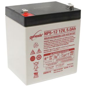 Enersys Genesis NP5-12 SLA Battery 12v 5Ah