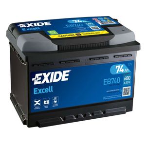 EXIDE 067SE EXCELL CAR BATTERY EB740 (EX18)