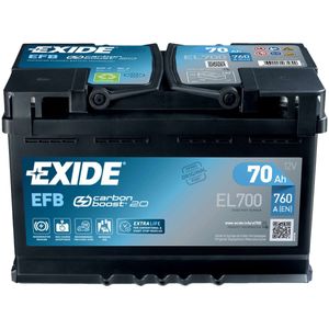 EXIDE 096 EFB CAR BATTERY 70AH EL700