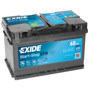 Exide 100 START STOP EFB CAR BATTERY 65AH EL652