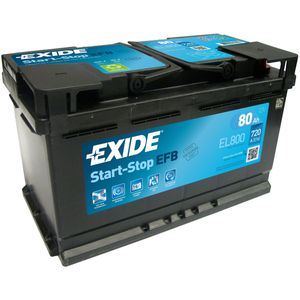 EXIDE 115 EFB CAR BATTERY 80AH EL800