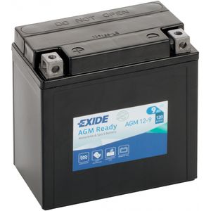 EXIDE AGM12-9 AGM READY MOTORCYCLE BATTERY 12V (4913)