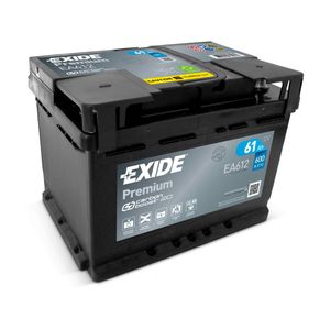 EXIDE EA612 PREMIUM CAR BATTERY 075TE