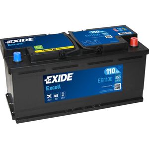 EXIDE EB1100 EXCELL CAR BATTERY (W020SE) 12V 110AH 850CCA