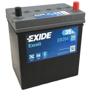 EXIDE EB356 EXCELL CAR BATTERY 054SE