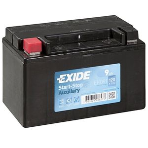 EXIDE EK091 AGM AUXILIARY CAR BATTERY